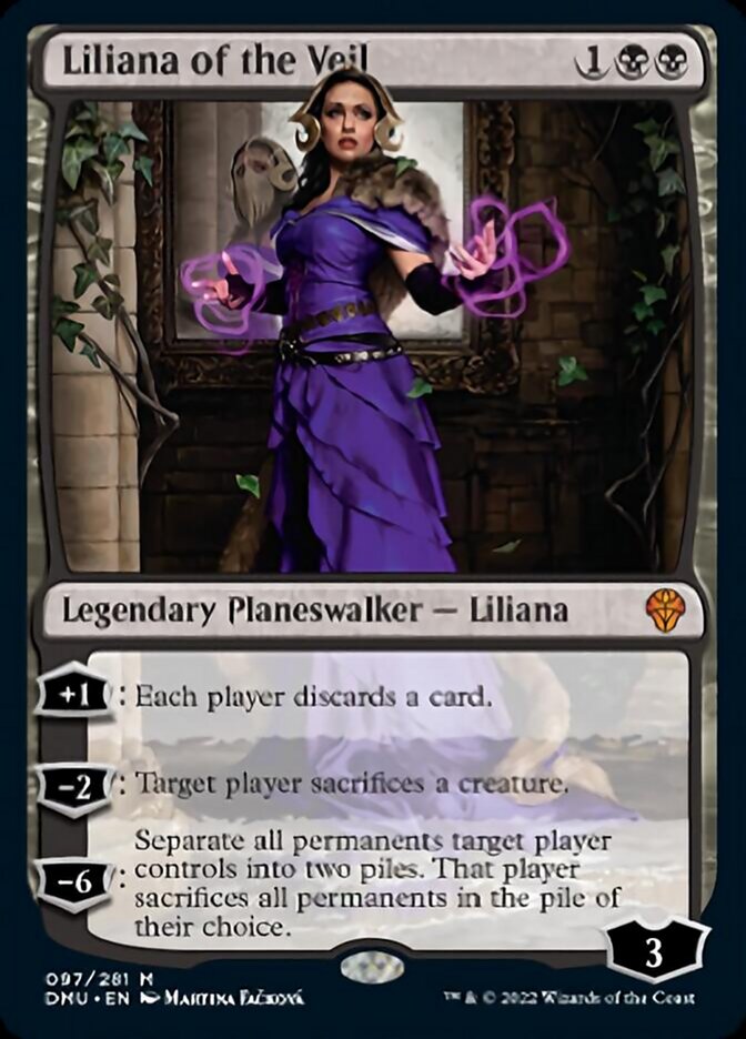 Liliana of the Veil [Dominaria United] | Magic Magpie