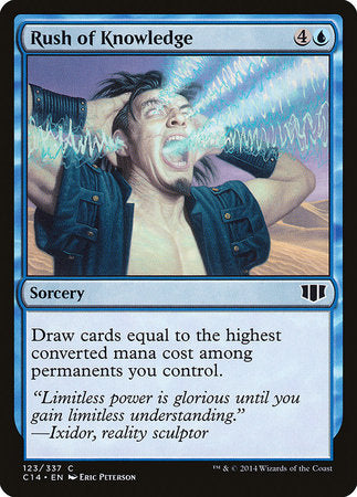 Rush of Knowledge [Commander 2014] | Magic Magpie