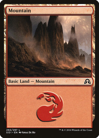 Mountain (292) [Shadows over Innistrad] | Magic Magpie