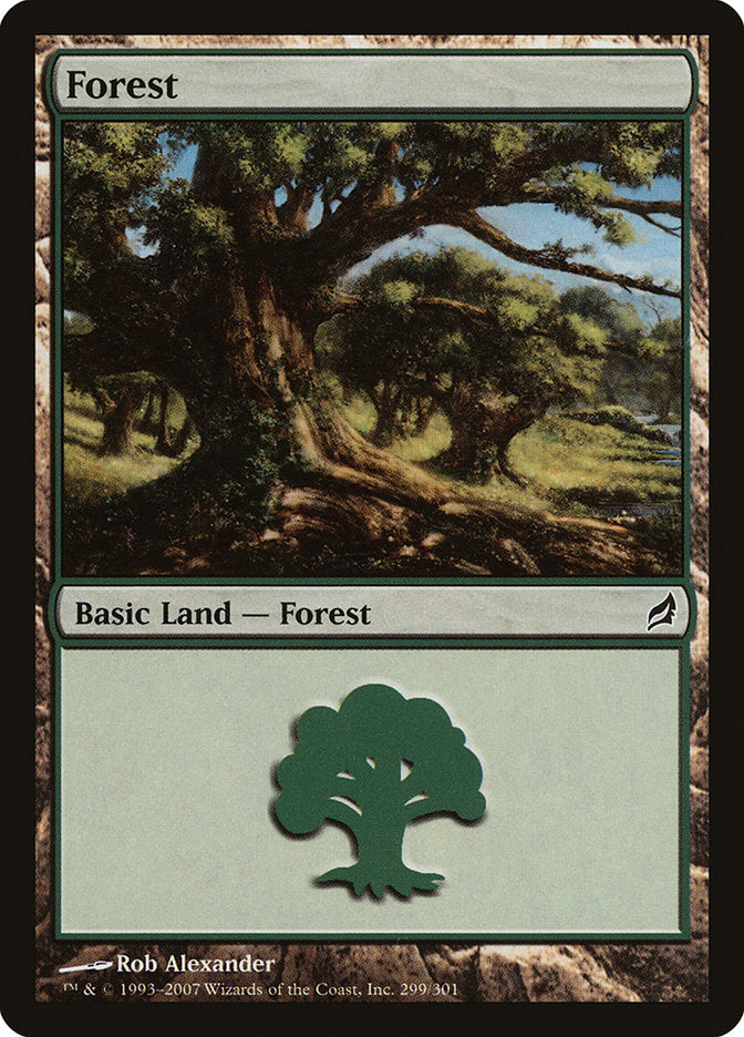 Forest (299) [Lorwyn] | Magic Magpie