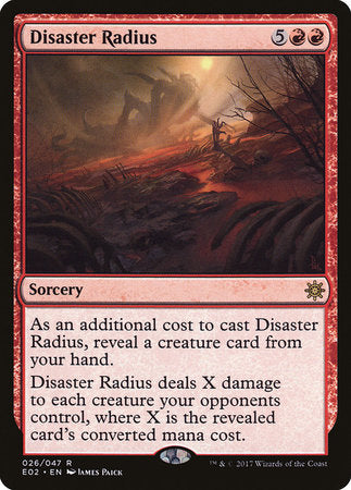 Disaster Radius [Explorers of Ixalan] | Magic Magpie