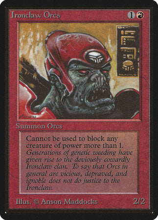 Ironclaw Orcs [Limited Edition Beta] | Magic Magpie