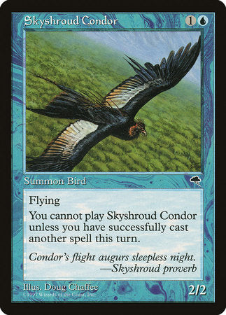 Skyshroud Condor [Tempest] | Magic Magpie