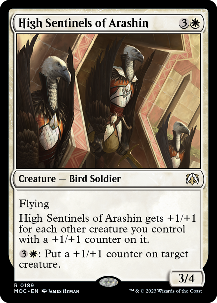 High Sentinels of Arashin [March of the Machine Commander] | Magic Magpie