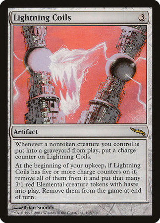 Lightning Coils [Mirrodin] | Magic Magpie