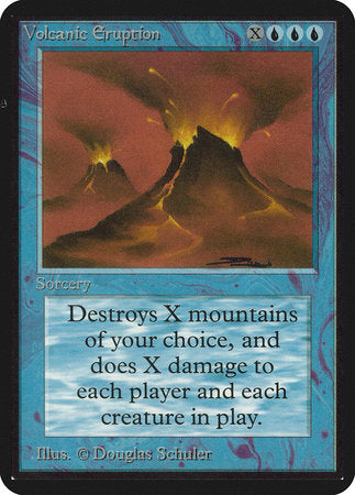 Volcanic Eruption [Limited Edition Alpha] | Magic Magpie