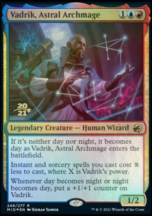 Vadrik, Astral Archmage [Innistrad: Midnight Hunt Prerelease Promos] | Magic Magpie