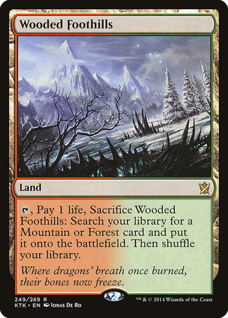 Wooded Foothills [Khans of Tarkir] | Magic Magpie