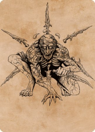 Bhaal, Lord of Murder Art Card [Commander Legends: Battle for Baldur's Gate Art Series] | Magic Magpie