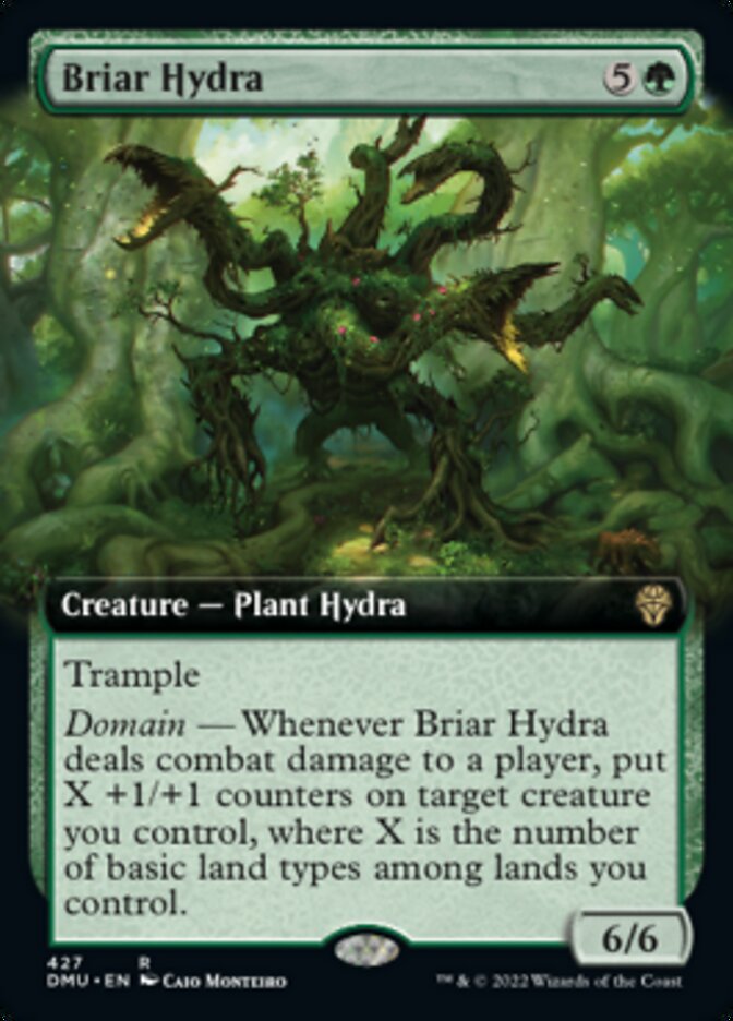 Briar Hydra (Extended Art) [Dominaria United] | Magic Magpie