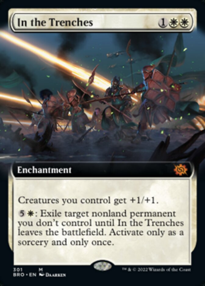 In the Trenches (Extended Art) [The Brothers' War] | Magic Magpie