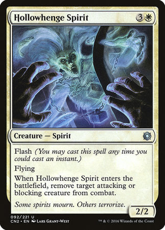 Hollowhenge Spirit [Conspiracy: Take the Crown] | Magic Magpie