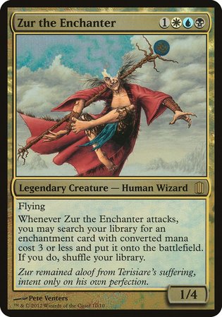 Zur the Enchanter (Commander's Arsenal) [Commander's Arsenal Oversized] | Magic Magpie