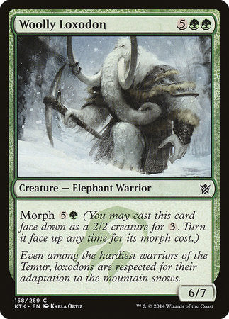 Woolly Loxodon [Khans of Tarkir] | Magic Magpie