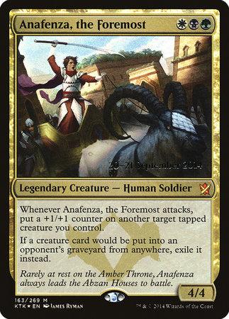 Anafenza, the Foremost [Khans of Tarkir Promos] | Magic Magpie