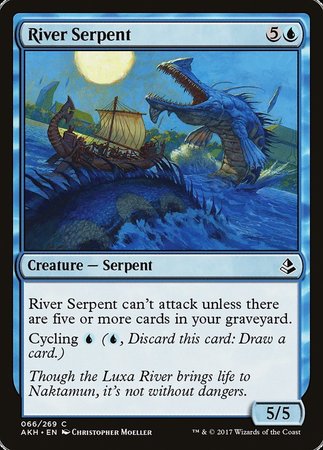 River Serpent [Amonkhet] | Magic Magpie