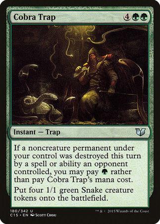 Cobra Trap [Commander 2015] | Magic Magpie