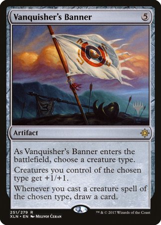 Vanquisher's Banner [Ixalan Promos] | Magic Magpie