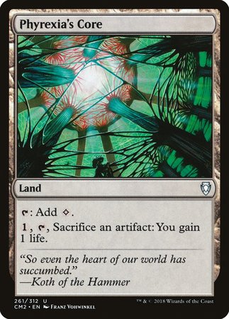 Phyrexia's Core [Commander Anthology Volume II] | Magic Magpie