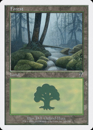 Forest (328) [Seventh Edition] | Magic Magpie