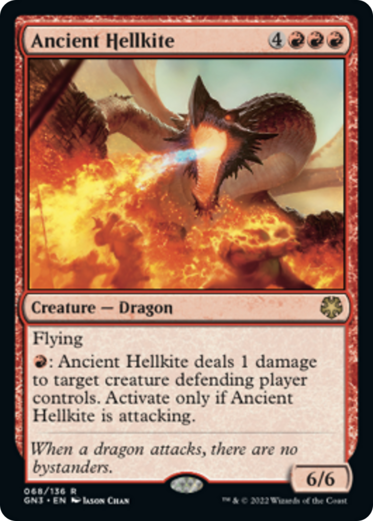 Ancient Hellkite [Game Night: Free-for-All] | Magic Magpie