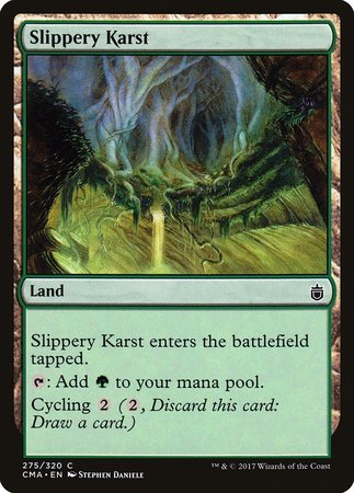 Slippery Karst [Commander Anthology] | Magic Magpie