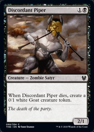 Discordant Piper [Theros Beyond Death] | Magic Magpie