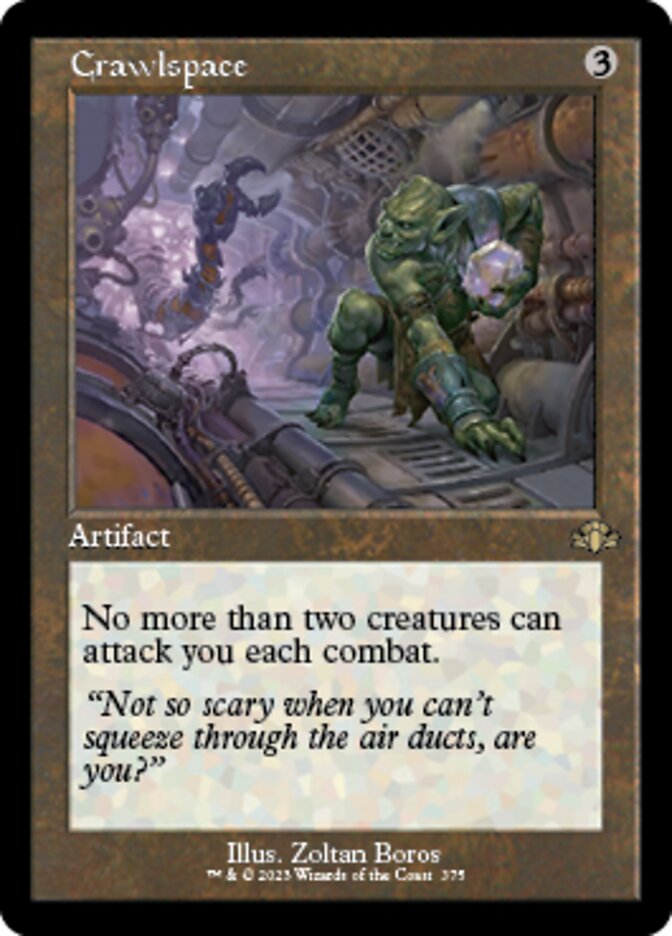 Crawlspace (Retro) [Dominaria Remastered] | Magic Magpie