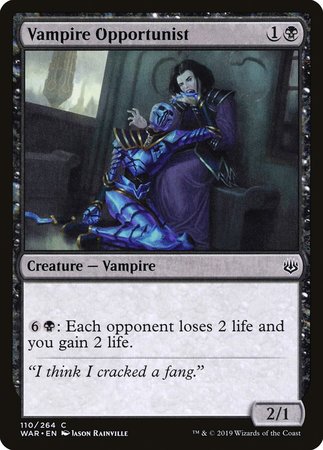 Vampire Opportunist [War of the Spark] | Magic Magpie