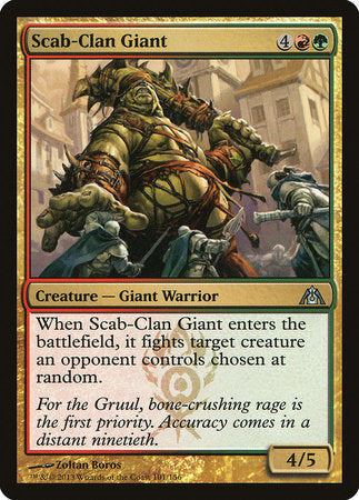 Scab-Clan Giant [Dragon's Maze] | Magic Magpie