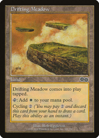 Drifting Meadow [Urza's Saga] | Magic Magpie