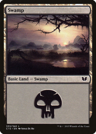 Swamp (333) [Commander 2015] | Magic Magpie