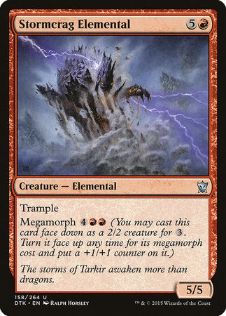 Stormcrag Elemental [Dragons of Tarkir] | Magic Magpie