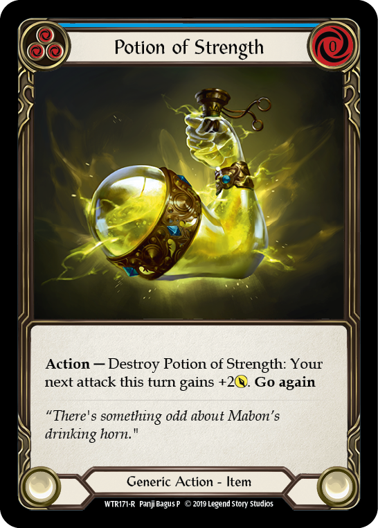 Potion of Strength [WTR171-R] Alpha Print Rainbow Foil | Magic Magpie