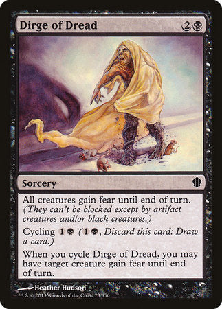 Dirge of Dread [Commander 2013] | Magic Magpie