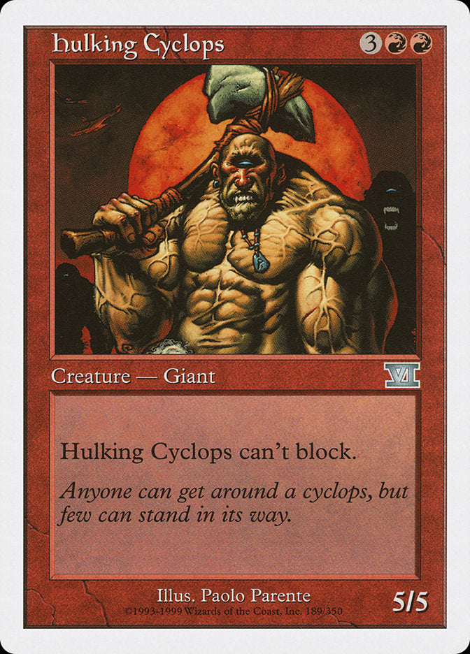 Hulking Cyclops [Classic Sixth Edition] | Magic Magpie