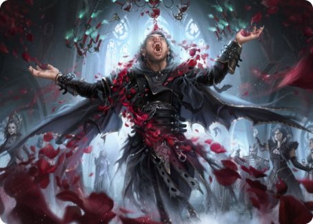 Bloodsoaked Reveler Art Card [Innistrad: Crimson Vow Art Series] | Magic Magpie