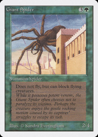 Giant Spider [Unlimited Edition] | Magic Magpie