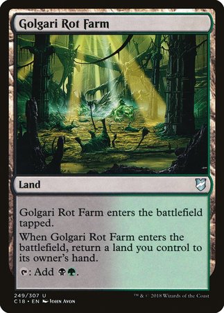 Golgari Rot Farm [Commander 2018] | Magic Magpie