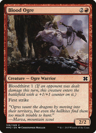Blood Ogre [Modern Masters 2015] | Magic Magpie