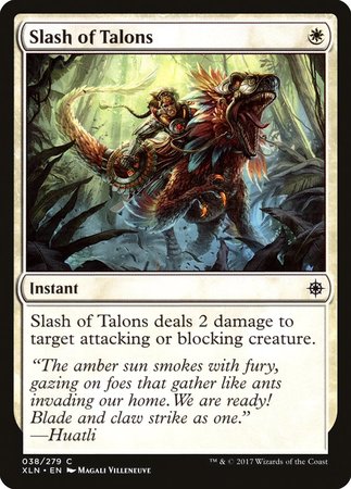 Slash of Talons [Ixalan] | Magic Magpie