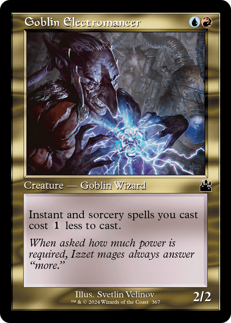 Goblin Electromancer (Retro Frame) [Ravnica Remastered] | Magic Magpie