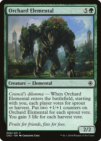 Orchard Elemental [Conspiracy: Take the Crown] | Magic Magpie