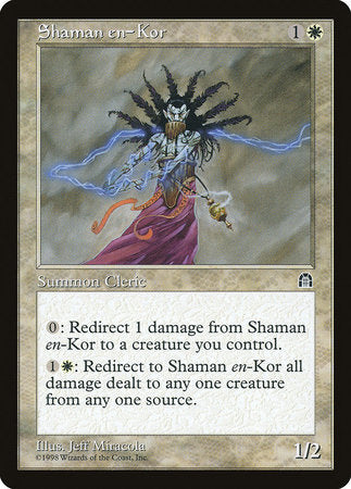 Shaman en-Kor [Stronghold] | Magic Magpie
