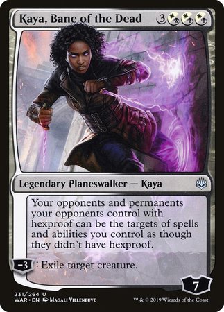 Kaya, Bane of the Dead [War of the Spark] | Magic Magpie