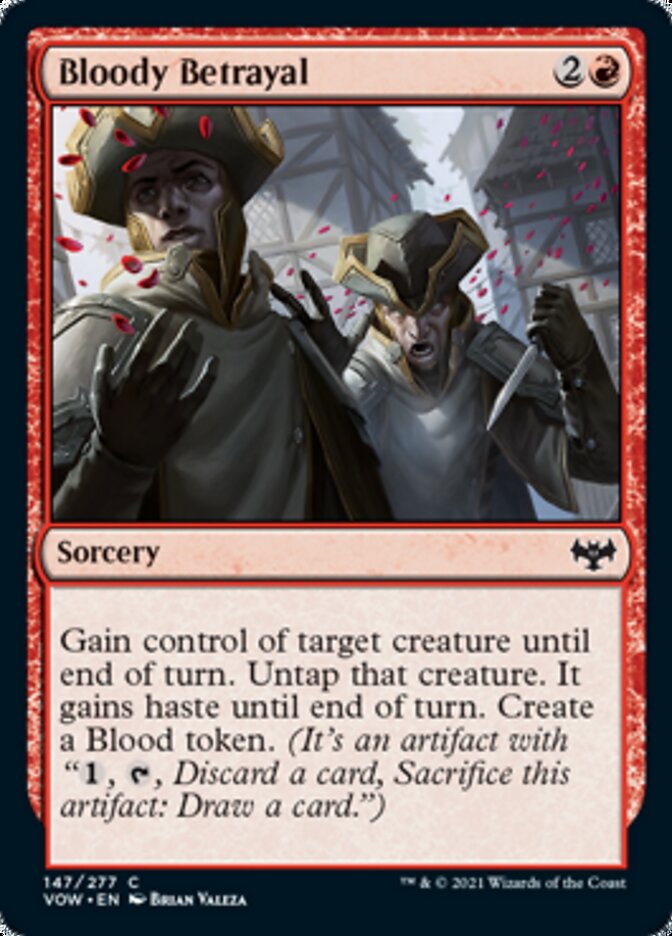 Bloody Betrayal [Innistrad: Crimson Vow] | Magic Magpie