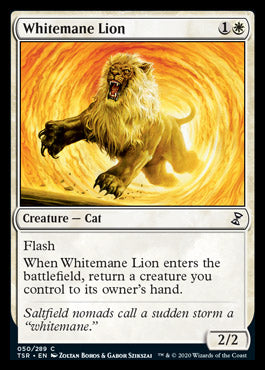 Whitemane Lion [Time Spiral Remastered] | Magic Magpie