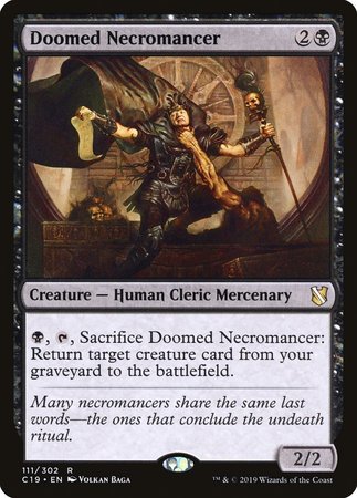 Doomed Necromancer [Commander 2019] | Magic Magpie