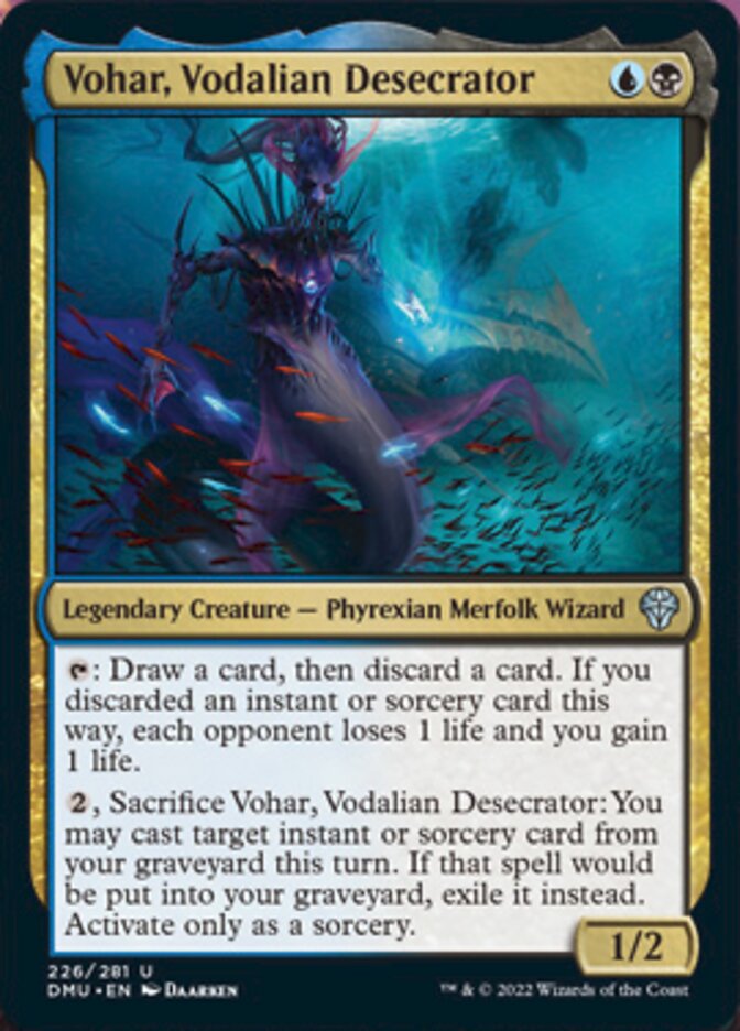 Vohar, Vodalian Desecrator [Dominaria United] | Magic Magpie