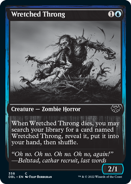 Wretched Throng [Innistrad: Double Feature] | Magic Magpie